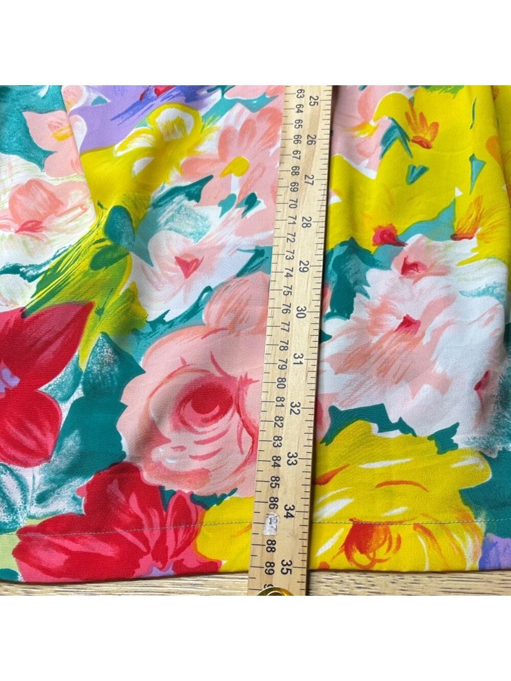 Vintage Victoria’s Secret Floral Kimono Robe with Teal Accents One Size Fits All - Picture 8 of 8